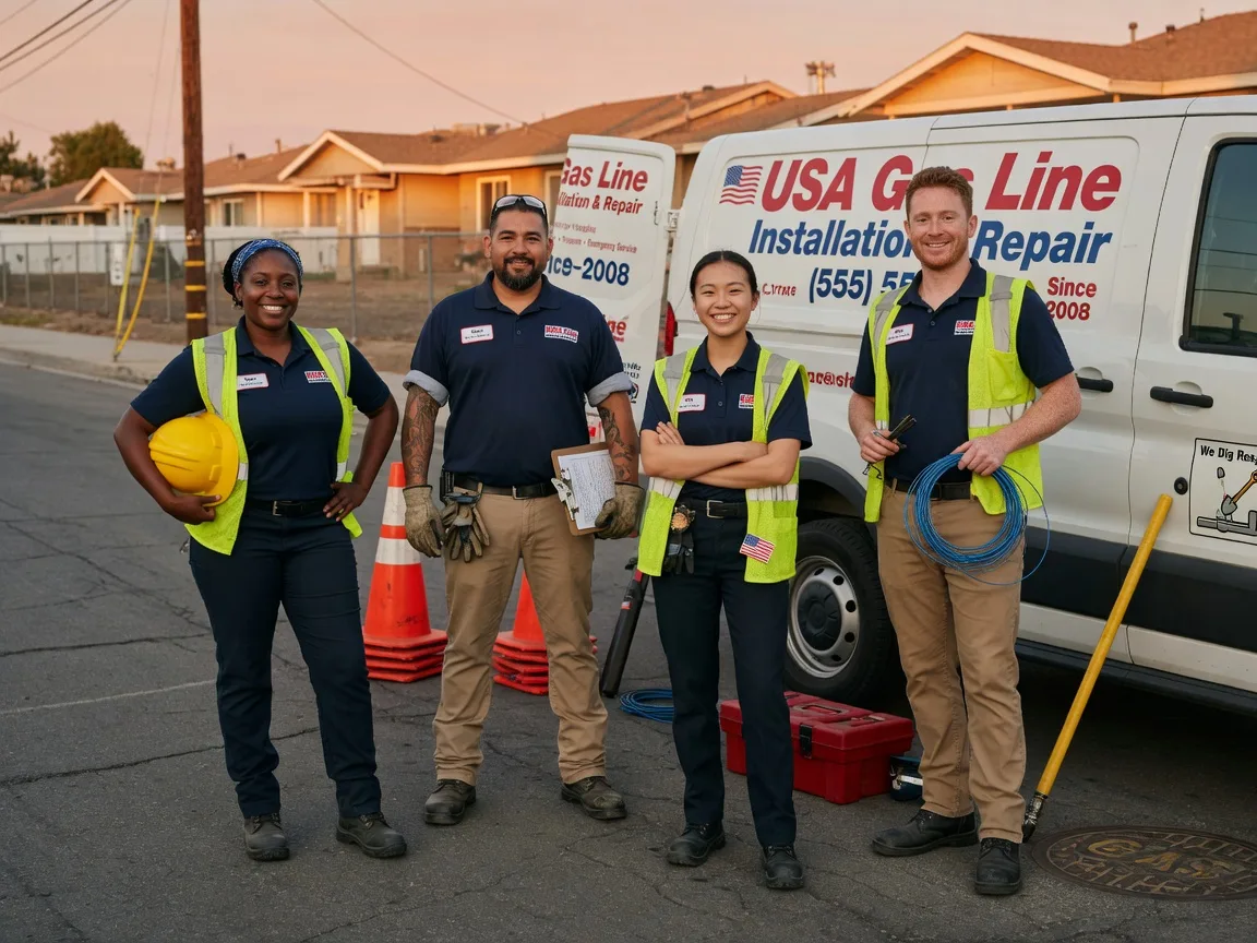 Gas Line Installation company in Washburn, IL